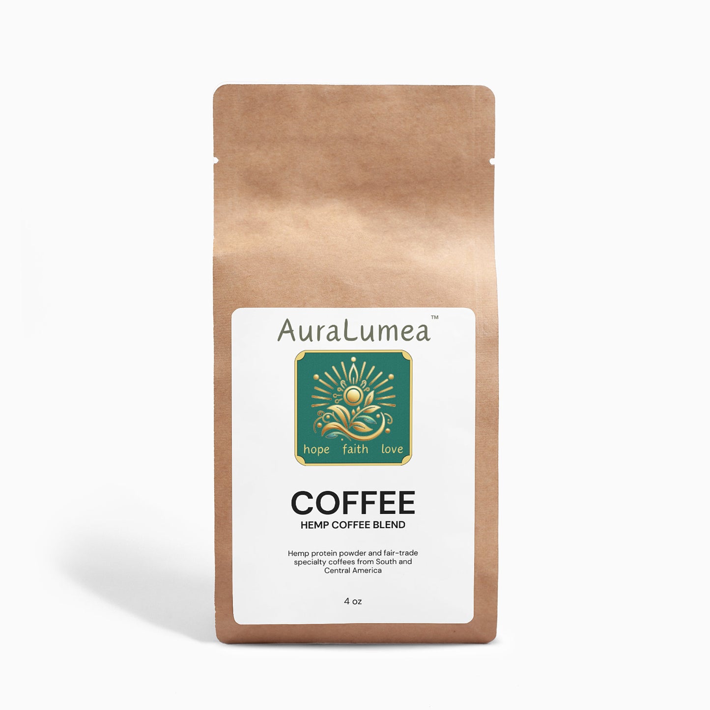 Hemp Coffee Blend - Medium Roast 4oz