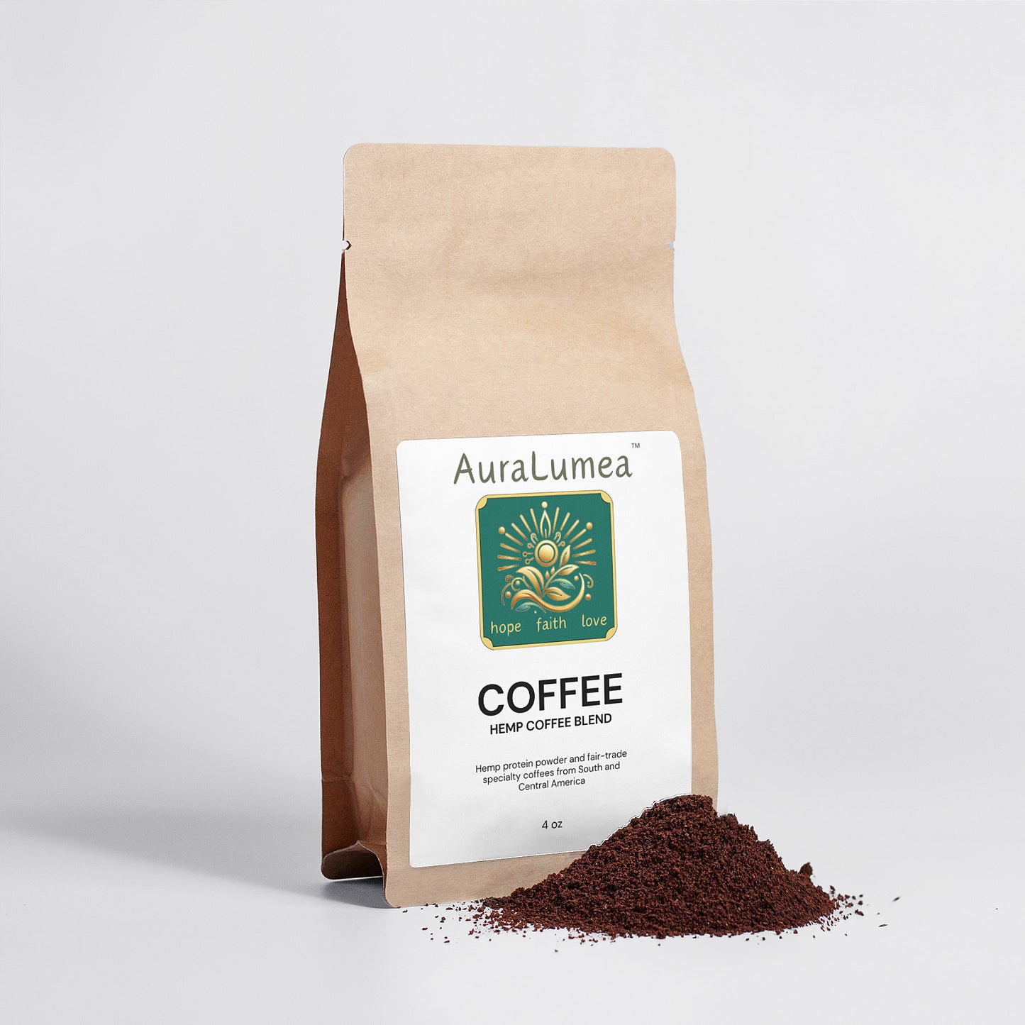 Hemp Coffee Blend - Medium Roast 4oz