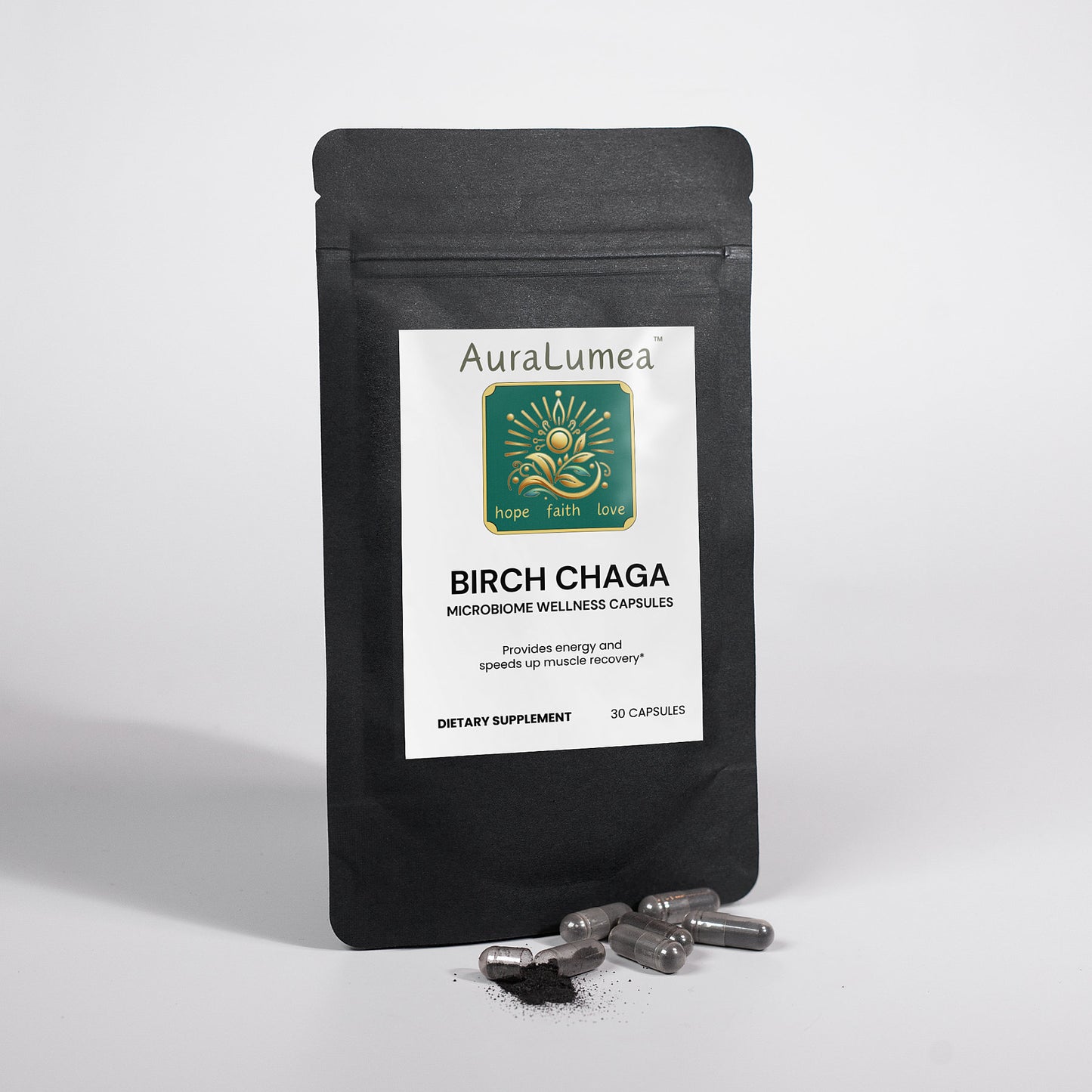 Birch Chaga Microbiome Wellness Capsules