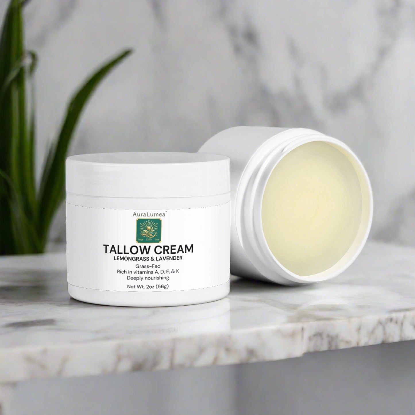 Tallow Cream Lemongrass & Lavender