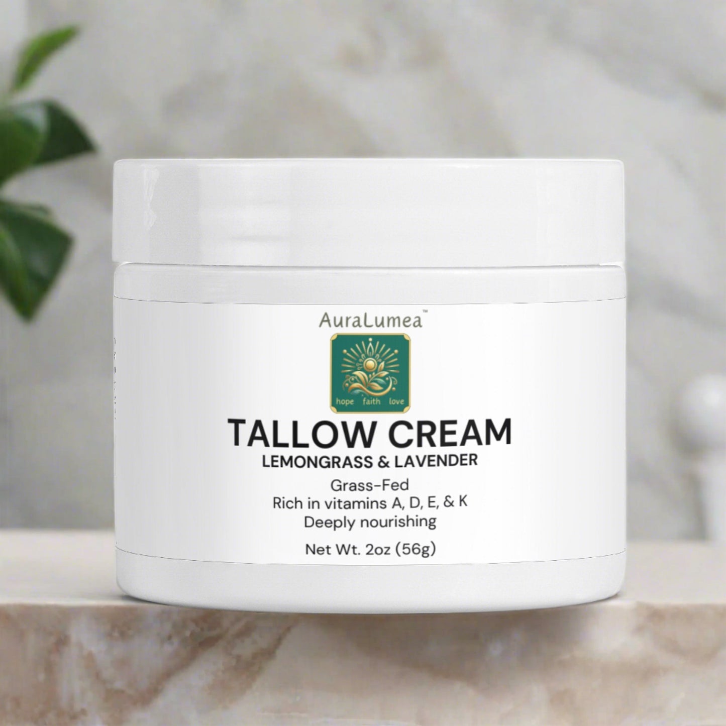 Tallow Cream Lemongrass & Lavender